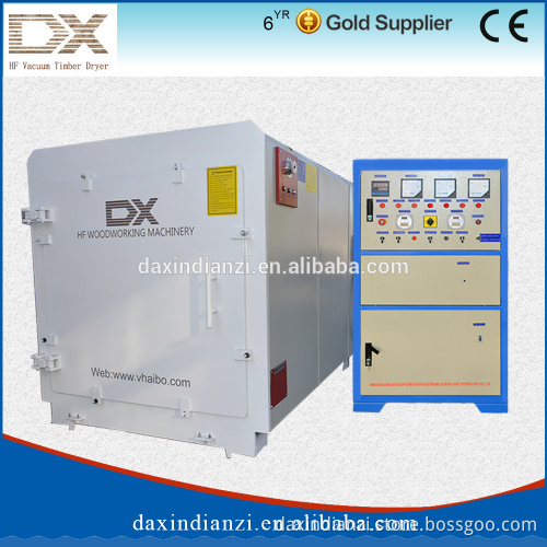 Square Drying kiln, HF/RF Vacuum Timber Drying Machine, Veneer Drying Oven